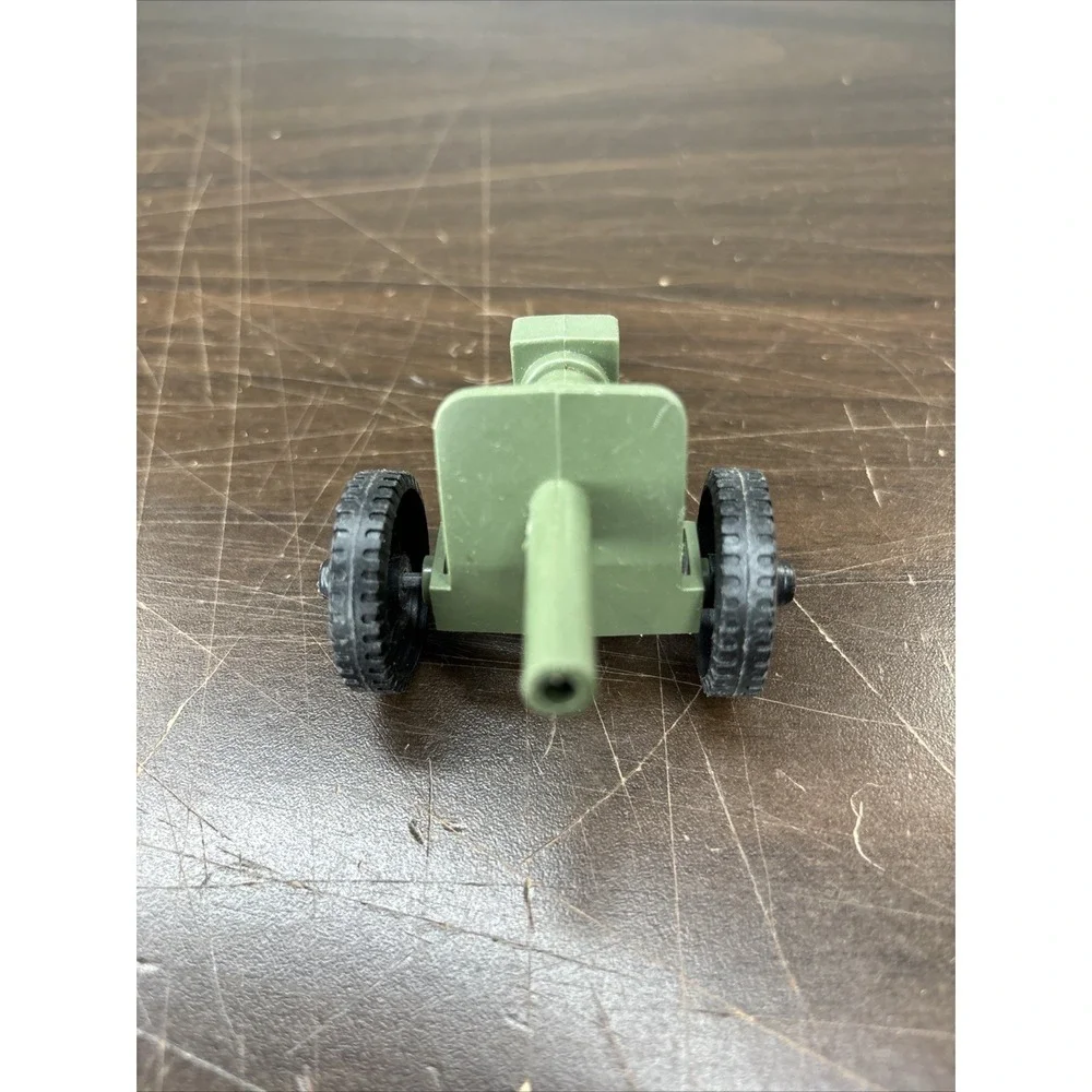 Vintage Tim-Mee Toys‎ Plastic Green Cannon M3 Howitzer Made in USA